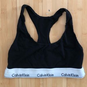 calvin klein sports bra